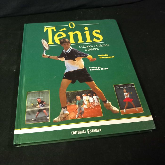 Livro de Ténis de Isabelle Demongeot