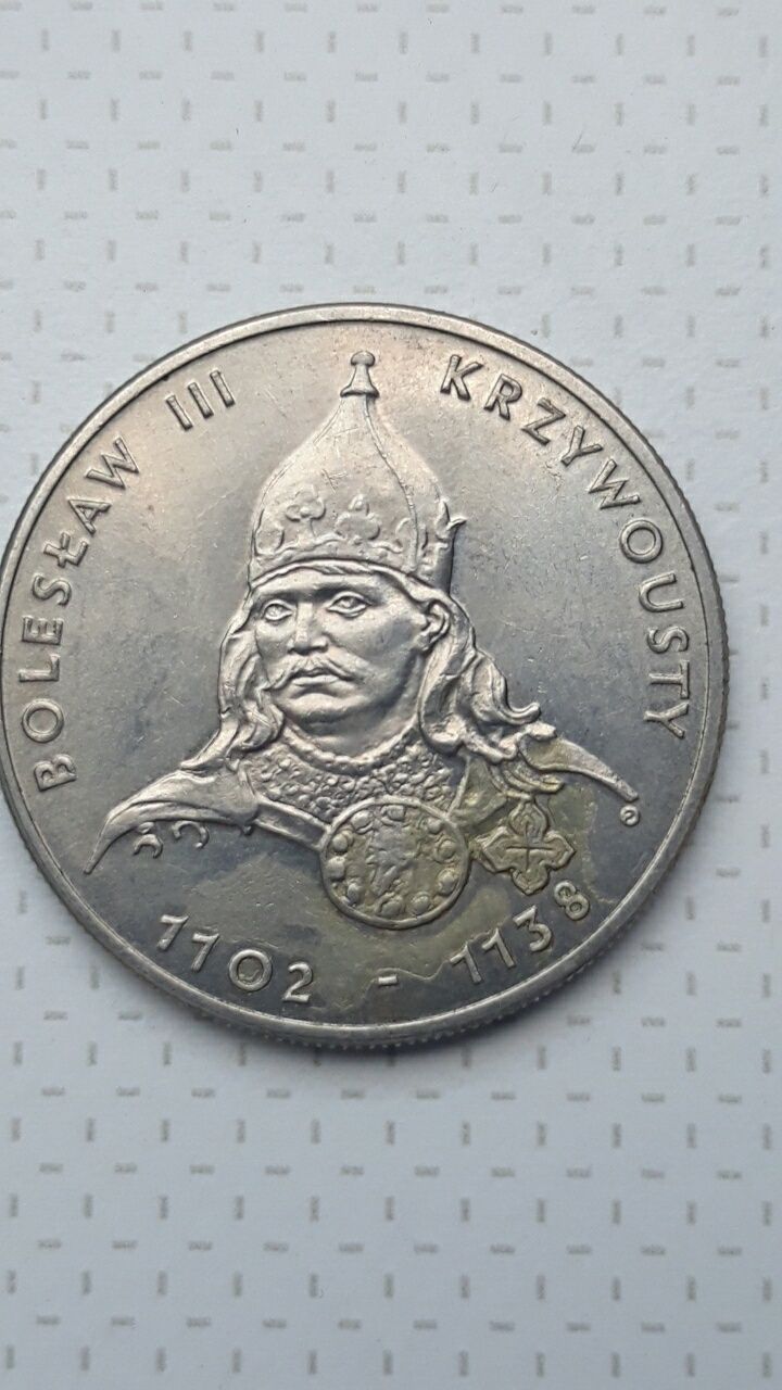 PRL 50 Złotych 1982 - Bolesław III Krzywousty