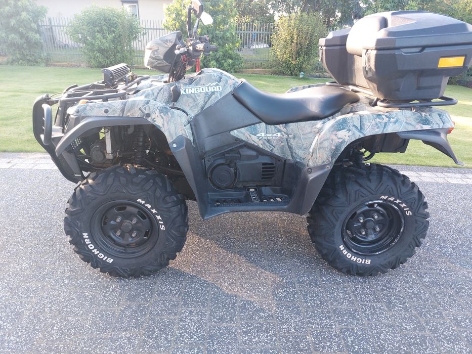 Suzuki Kingquad 750 AXI 4x4 homologacja