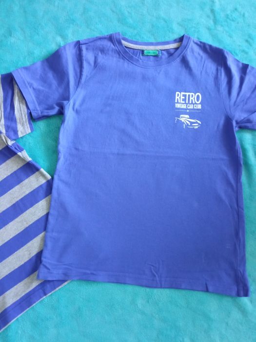 Koszulki 2 t-shirty dla chłopca roz. 128-134