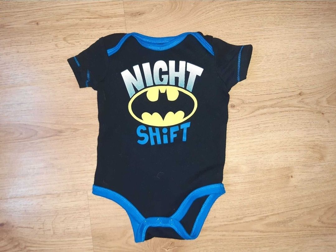 5szt ideał wyprawka  body batman ideał 3-6 roz 62/68 +spodnie pajacyk