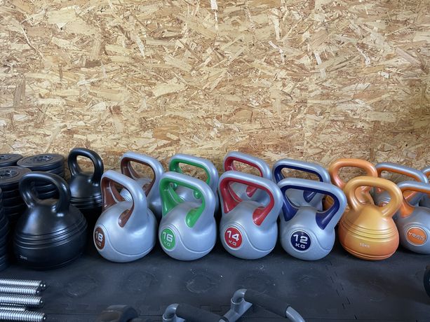 Kettlebell fitness ciężarek 18 kg