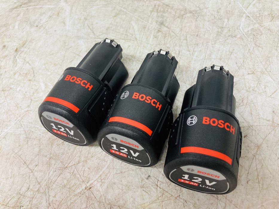 Akumulator 3 SZT BATERIA Li-Ion Bosch GBA 10,8V 12V 3Ah 3,0AH ORYGINAL