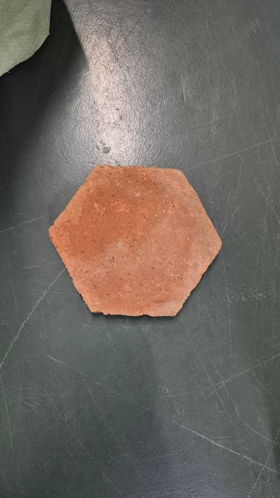 Telhas de terracota feitas à mão