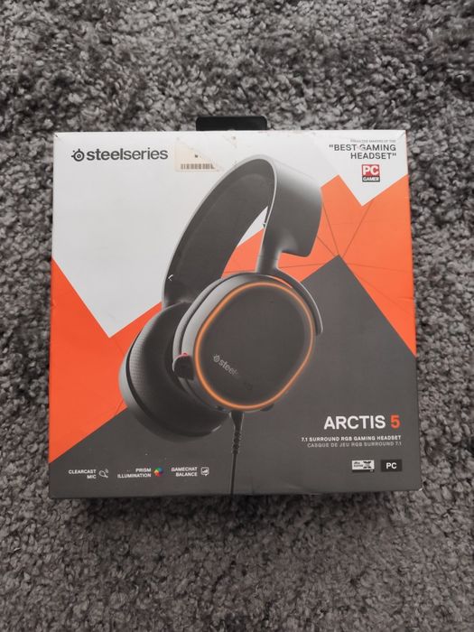 Słuchawki steelseries arctis 5 RGB