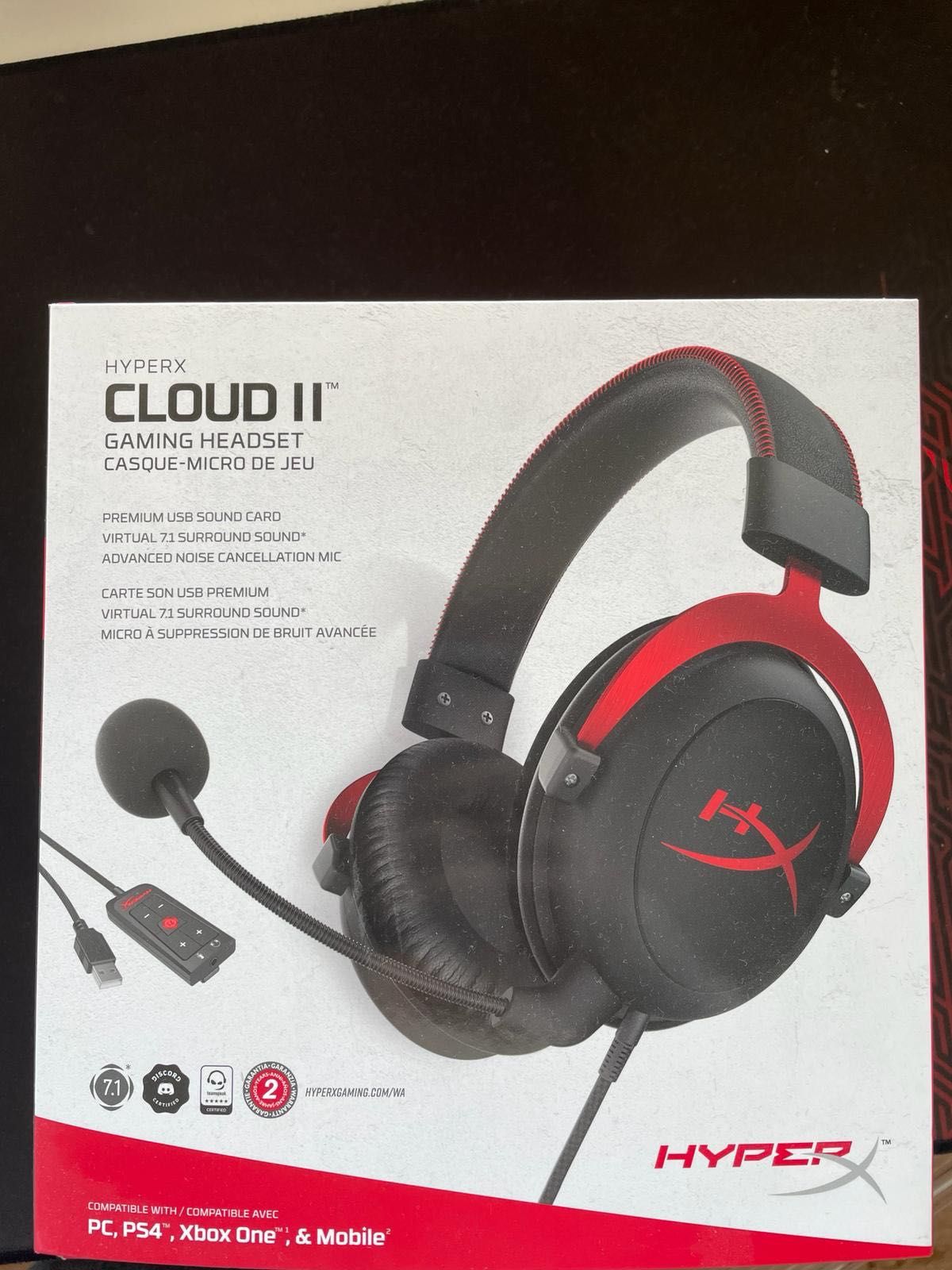 Headset Gaming HyperX Cloud II