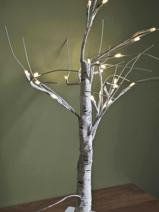 Lampka Drzewko brzoza świecące LED