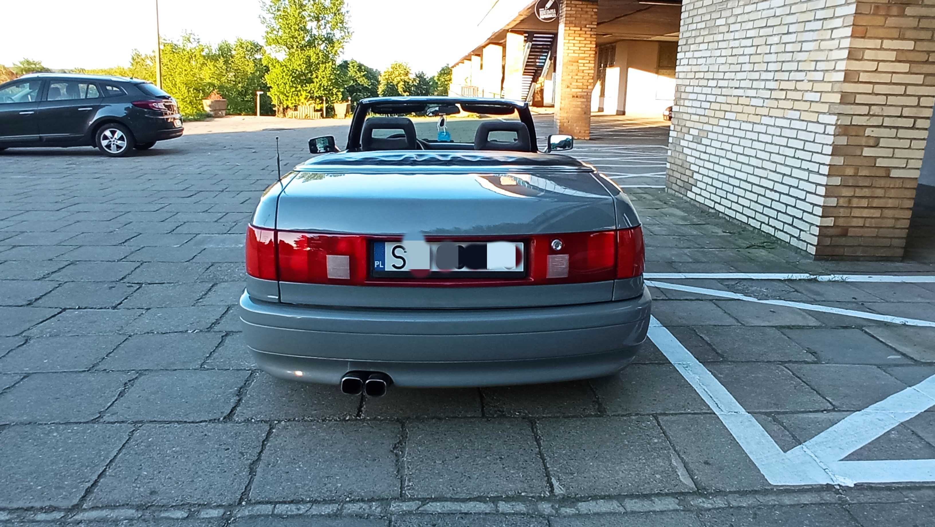 Audi 80 Cabrio 2.3 5cylindrow,benzyna kolor z RS6 Nardo,Klasyk,Zamiana