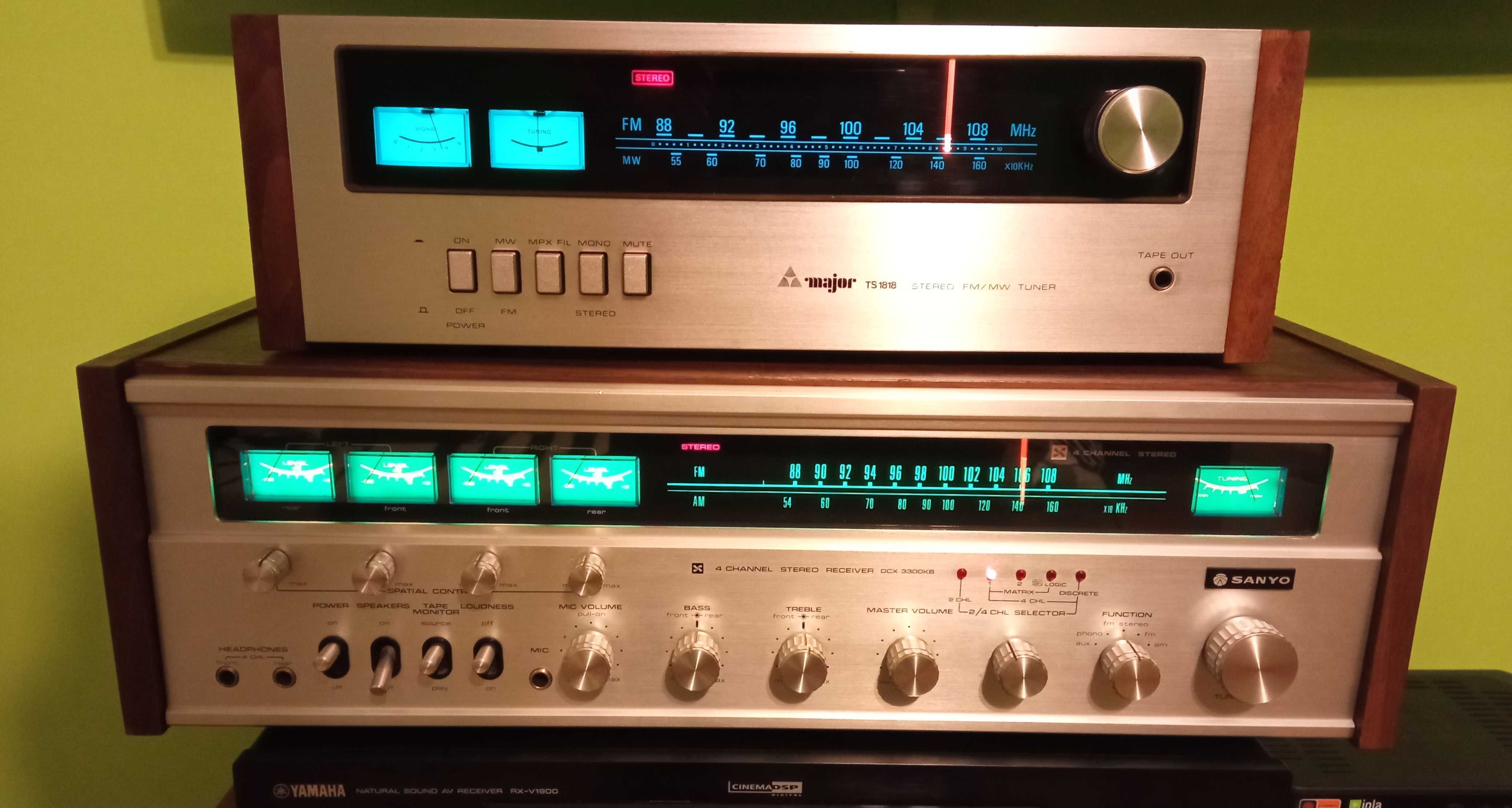 Sanyo DCX-3300KB, vintage, Japan, 4chanel, quadro
