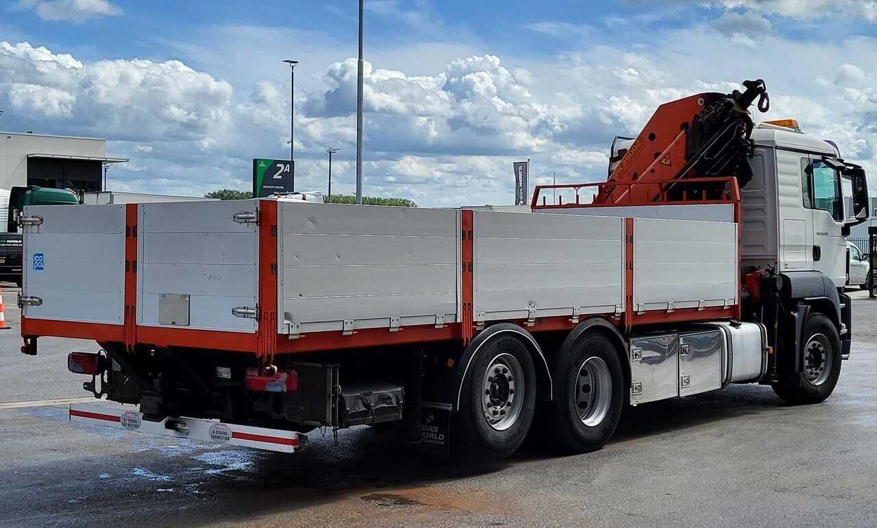 Бортовий MAN TGS 26.400 TGS 6X2 Palfinger PK29002 виліт стріли 18,9м