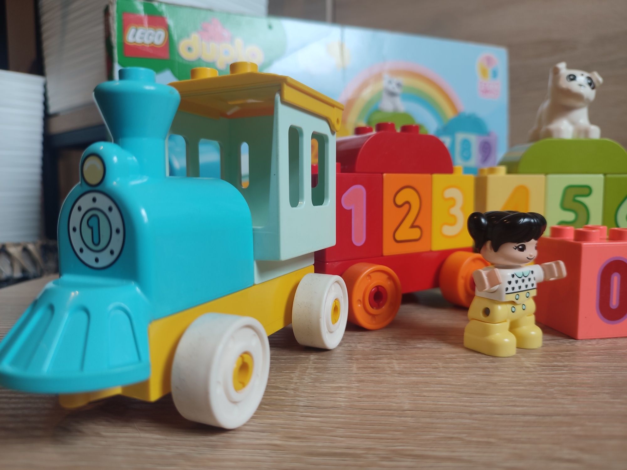 LEGO Duplo 10954, pociag, klocki lego