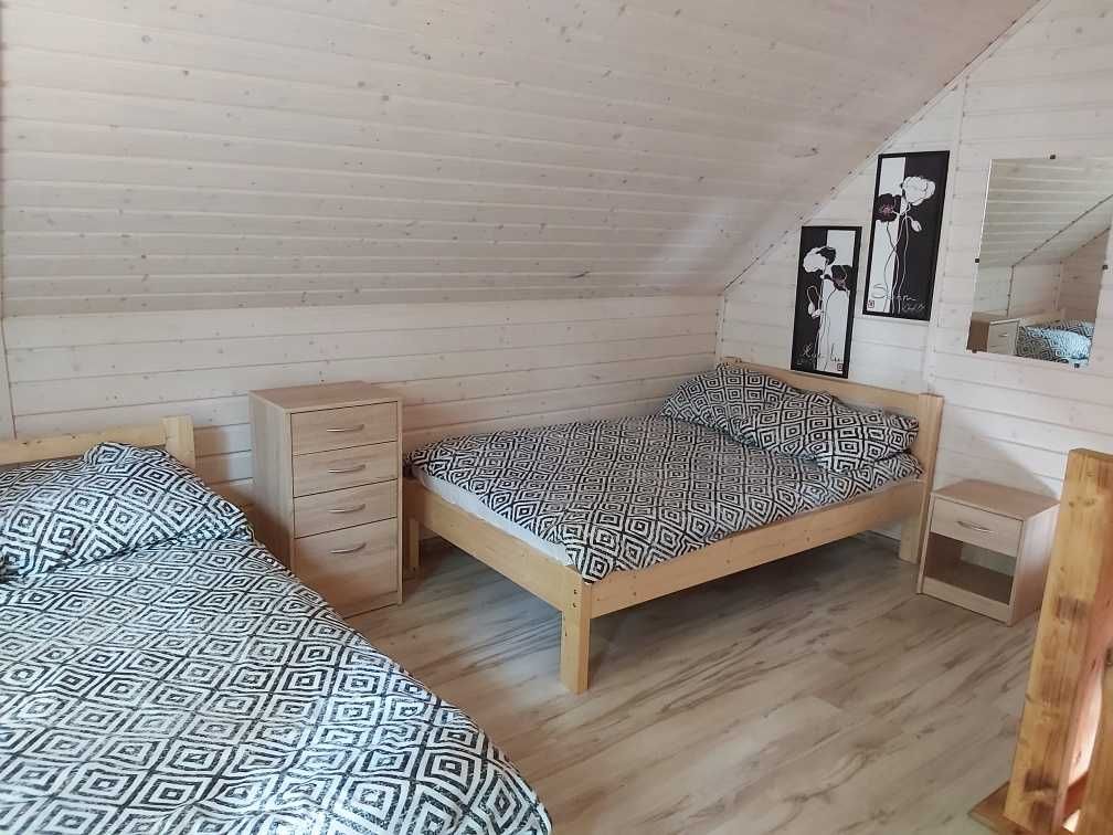 Ogrodzony duzy Domek letniskowy Makowo Mazury