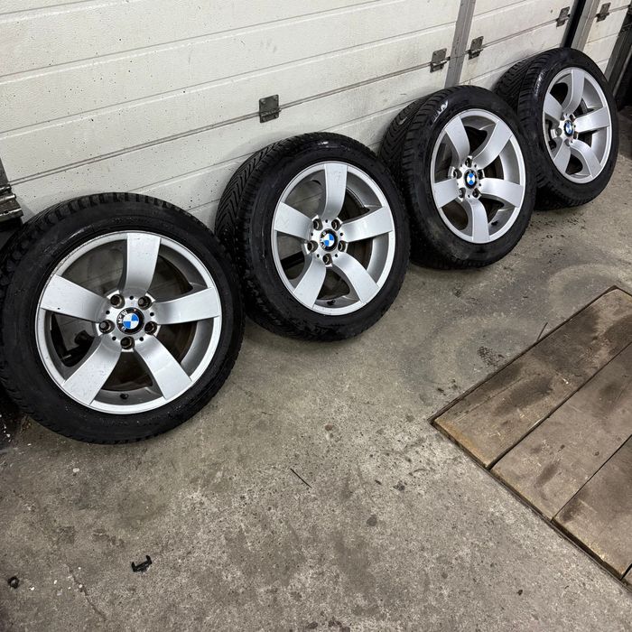 BMW felgi styling 122 komplet 5x120 8j et20 17” opony zimowe 225/50