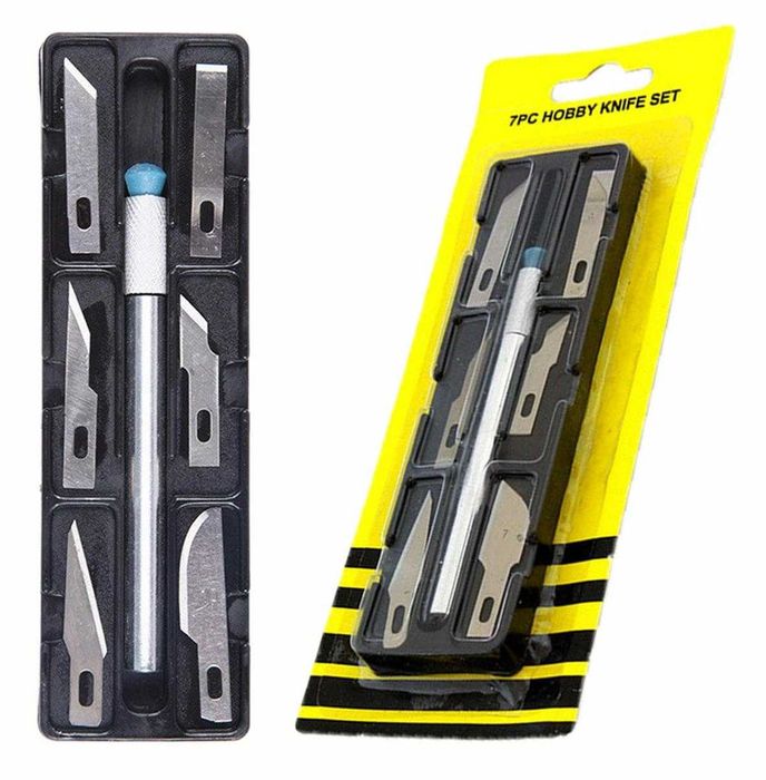 zestaw NOŻYK SKALPEL + ostrza 6 szt szybka wysyłka