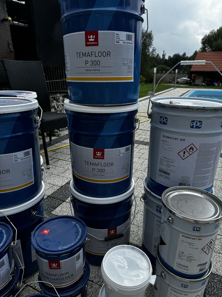 Posadzka z żywicy  na 80m2 kompletna