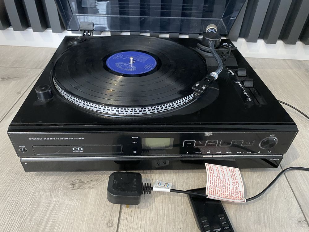Gramofon Turntable Cassette