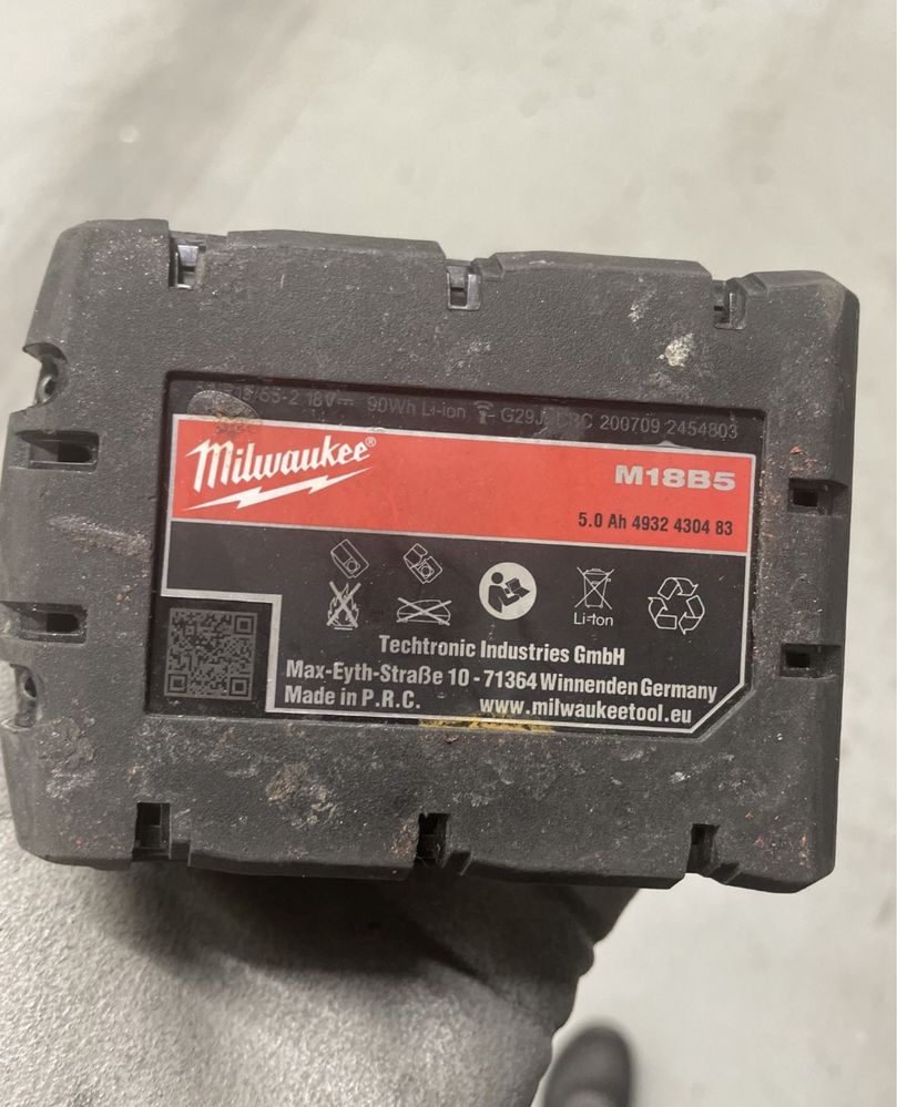 Bateria Milwaukee 5.0 M18