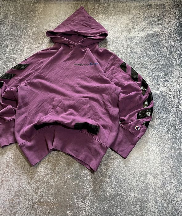 Off White x Champion hoodie Худи