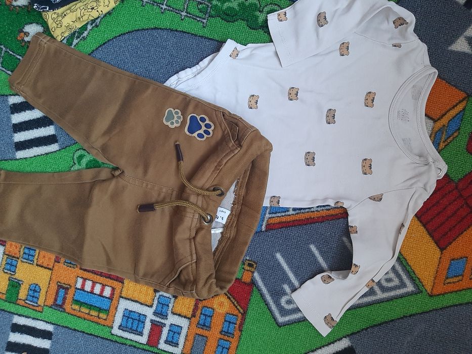 Paka ubranek dla chłopca rozmiar 68