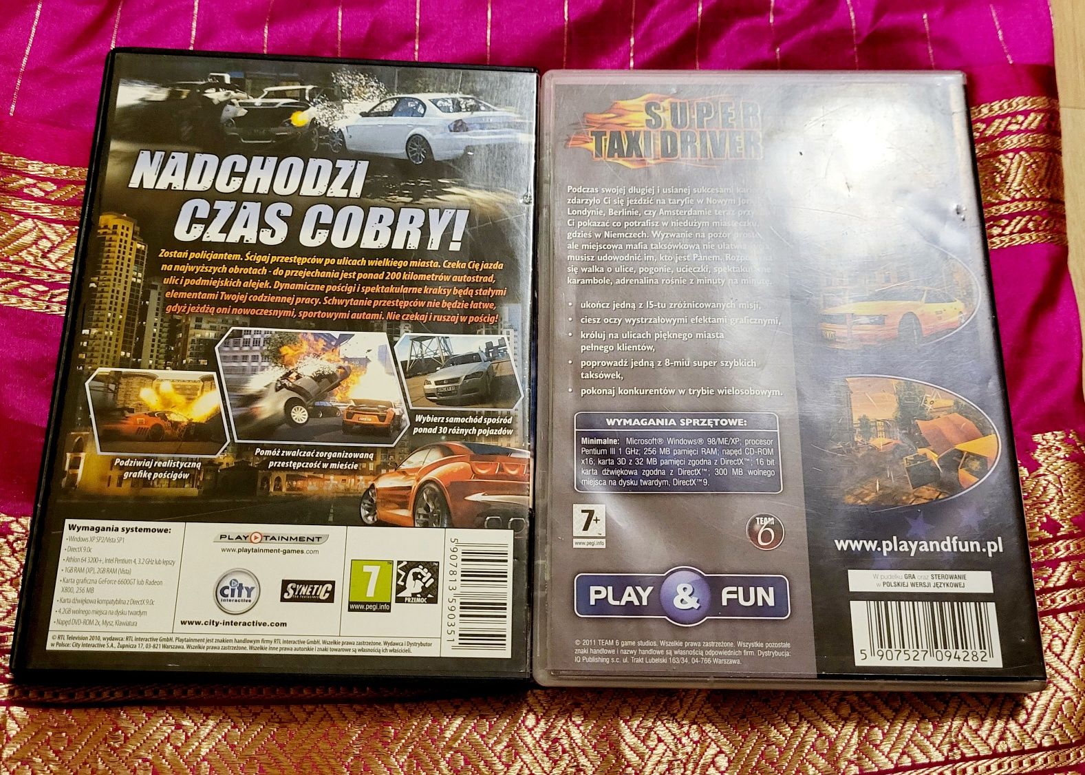 Gry PC wyścigi Crash Time 3 i 4 Super Taxi Driver Rajd Polski