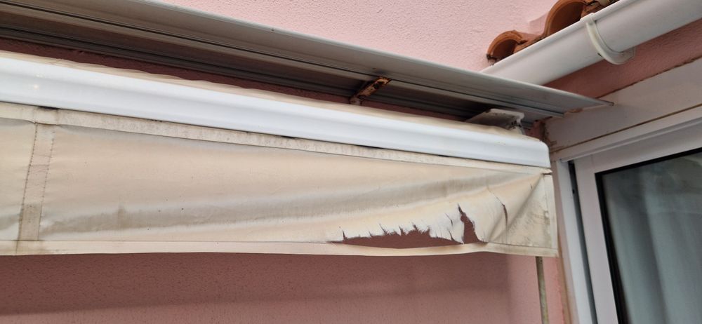 Toldo rolo manual 5x2 metros