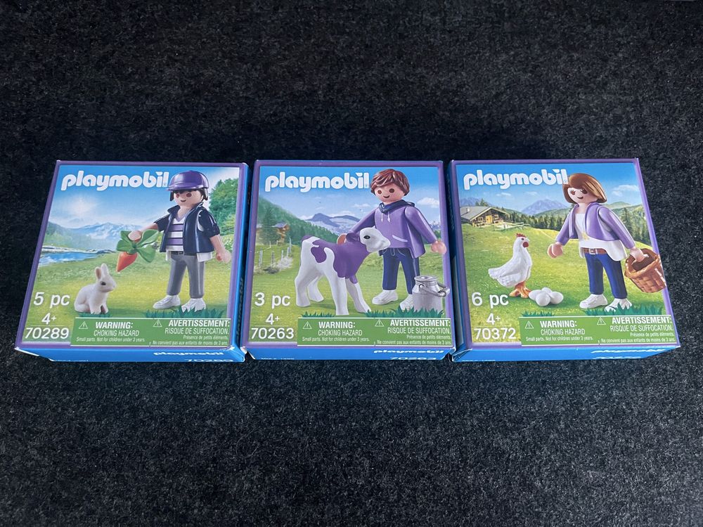 Figuras Playmobil Milka