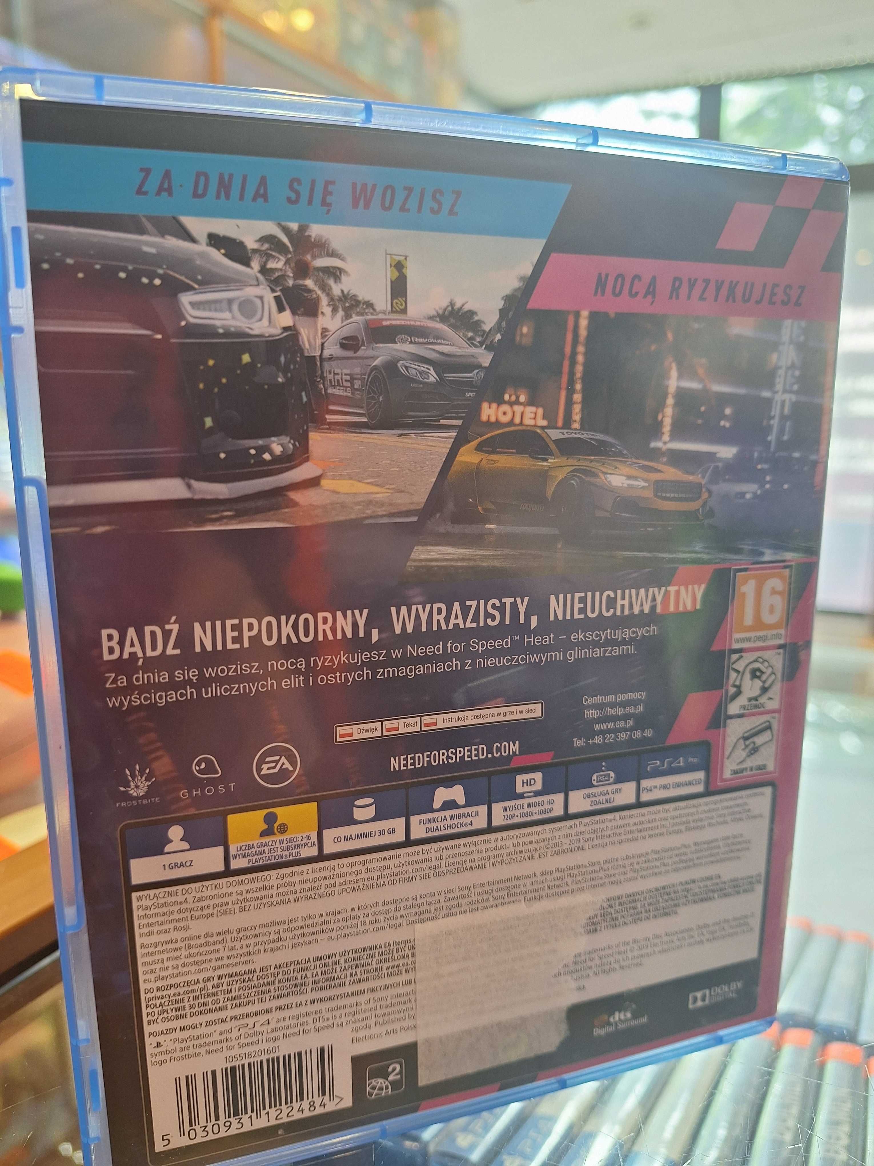 Need for Speed Heat PS4, BDB, CentrumGrania