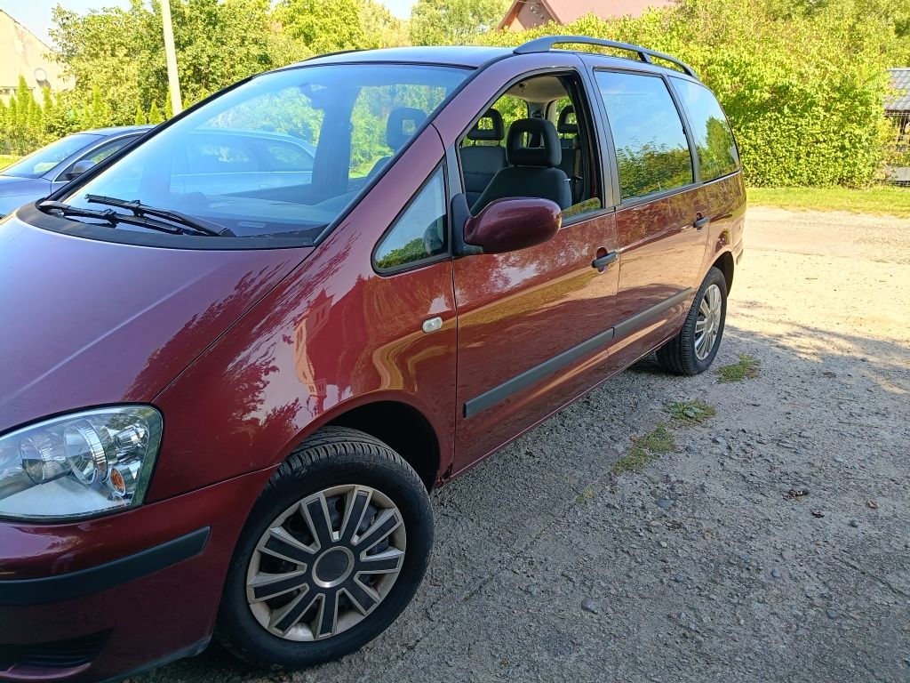 Ford Galaxy 04r. 1.9 TDI 115KM, 6 biegów, Klimatyzacja! Pojemny! Warto