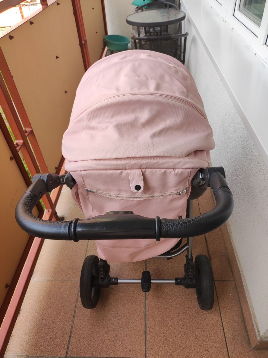 Baby Design Wave Pink Spacerowy+ gratis folia i parasolka