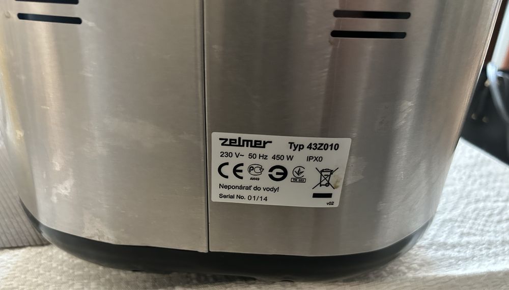 Automat do wypieku chleba Zelmer Typ 43Z010