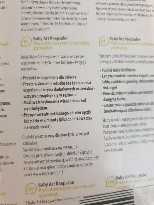 Okrągła ramka z glinką