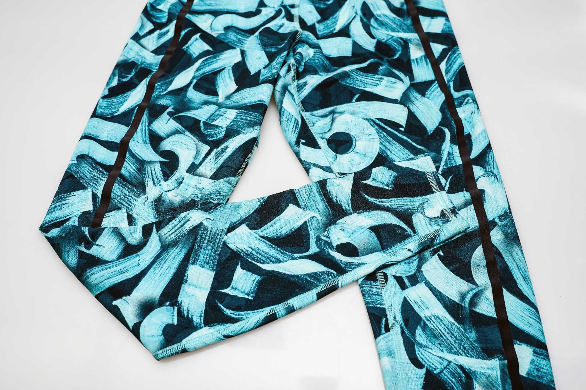REEBOK | Damskie Legginsy Sportowe | SPEEDWICK CrossFit | ROZ. S