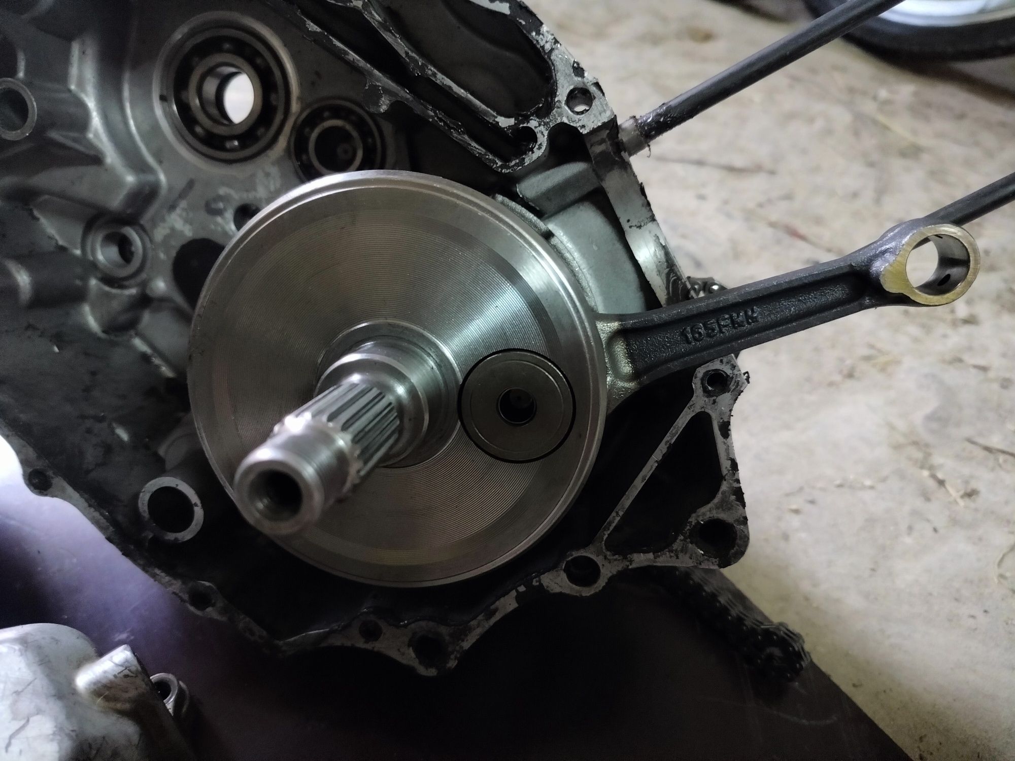 Barton MZK 250 Silnik w częściach (kompletny)