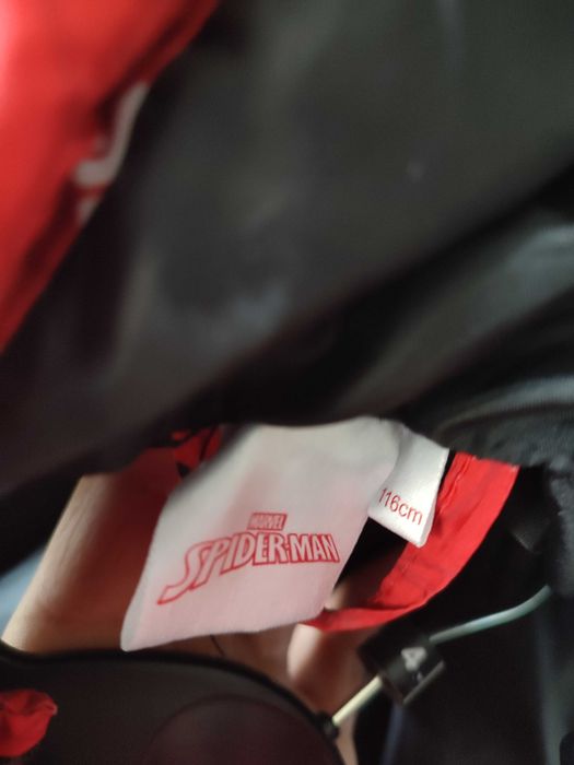 Kamizelka przejsciowa rozmiar 116 Spiderman