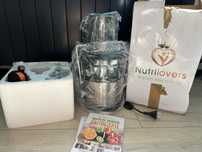 Nutrilovers PowerJuice XXL - Sokowirówka z Książką Przepisów