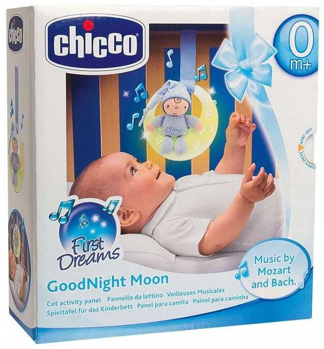 NOWA Chicco Goodnight Moon lampka z pozytywką i zabawk