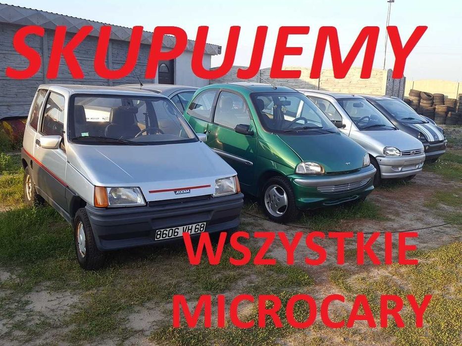 SKUP wszystkie Microcar Ligier Aixam Chatenet Casalini JDM Każdy stan