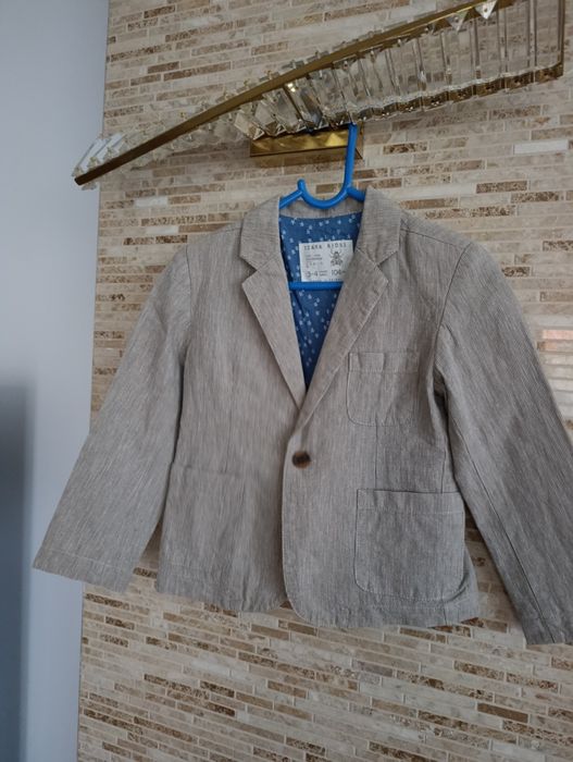 Marynarka bawełniana Zara Kids r. 104