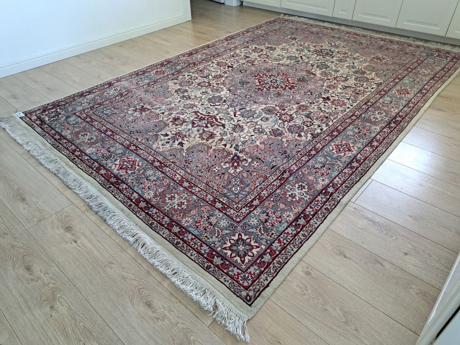 Elegancki Dywan Turkmen 195x285cm Ręcznie tkany wełniany .