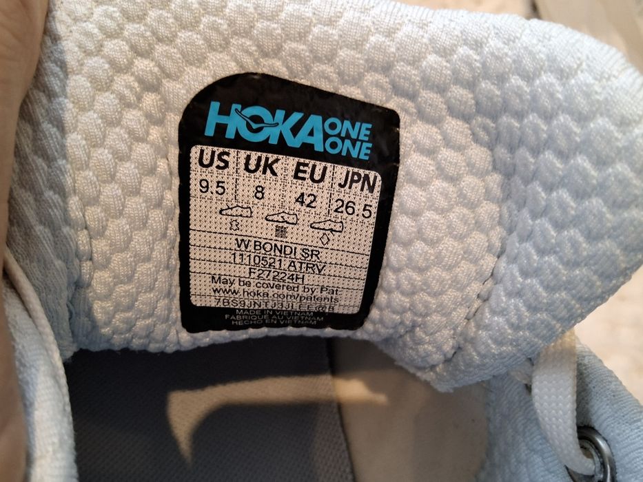 Бежеві Hoka Bondi SR 40/ 42/ 42.5 розміри. Шкіра. Оригінал