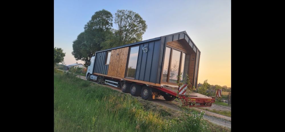 Dom mobilny 35m2 + 2 antresole 14m2 caloroczny