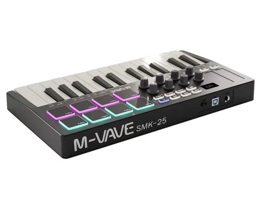 M-VAVE ,m-Audio, smc PAD, Edirol і інше