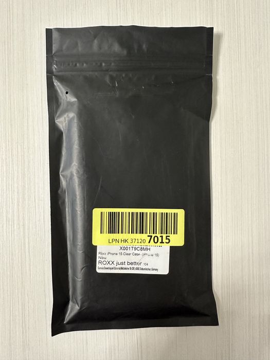 Прозорий чохол для iPhone 15 Clear Case