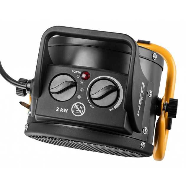 Електрообігрівач тепловентилятор 2 кВт Neo Tools PTC обогреватель