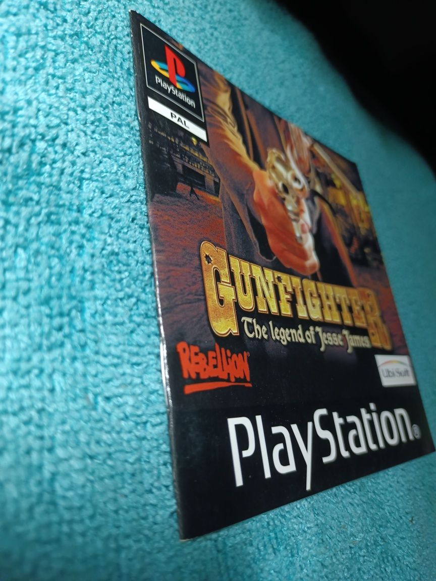 PlayStation 1 GunFighter psx psone Książeczka Manual