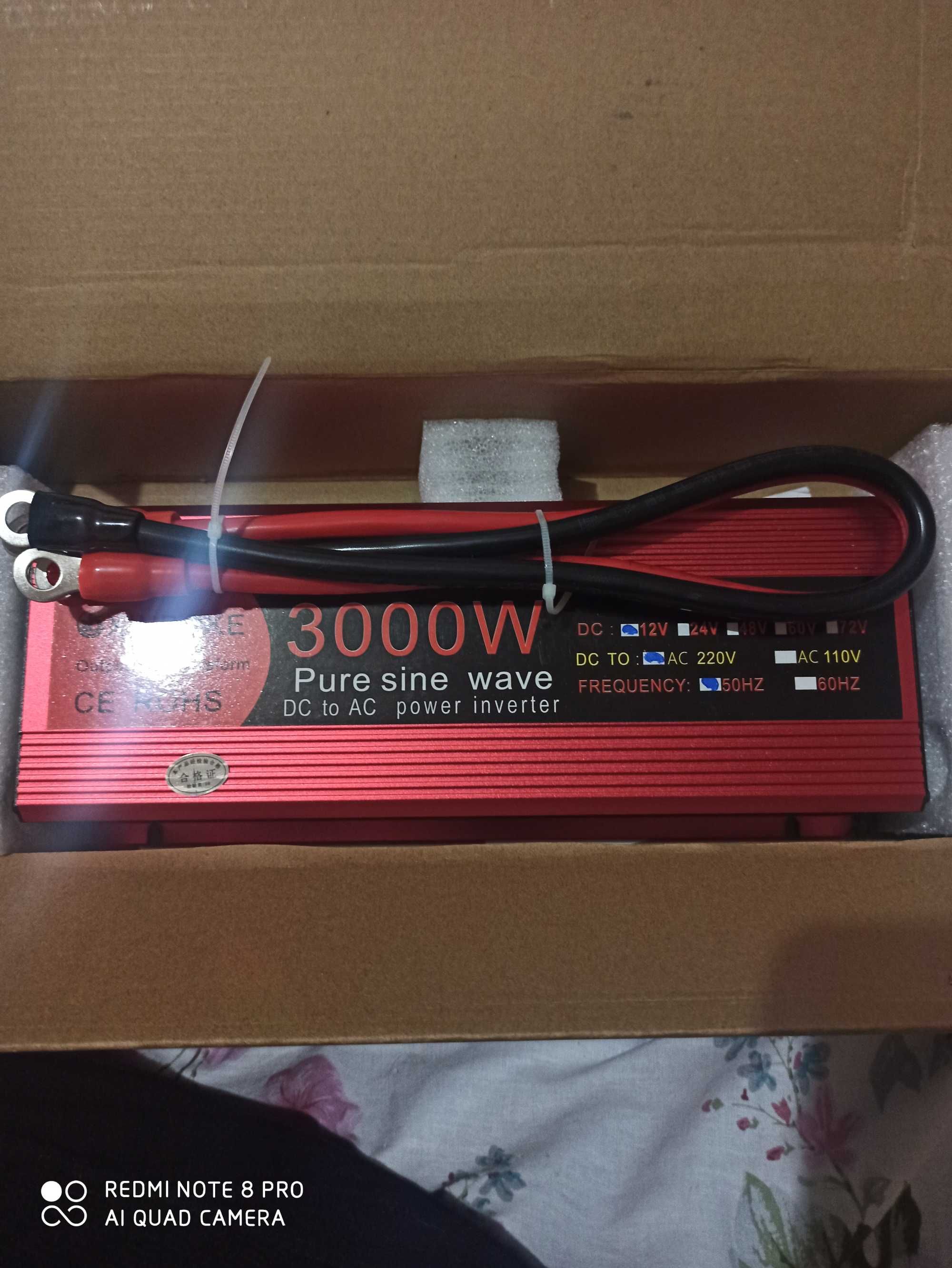 Інвертор 3000 W, чистий синус