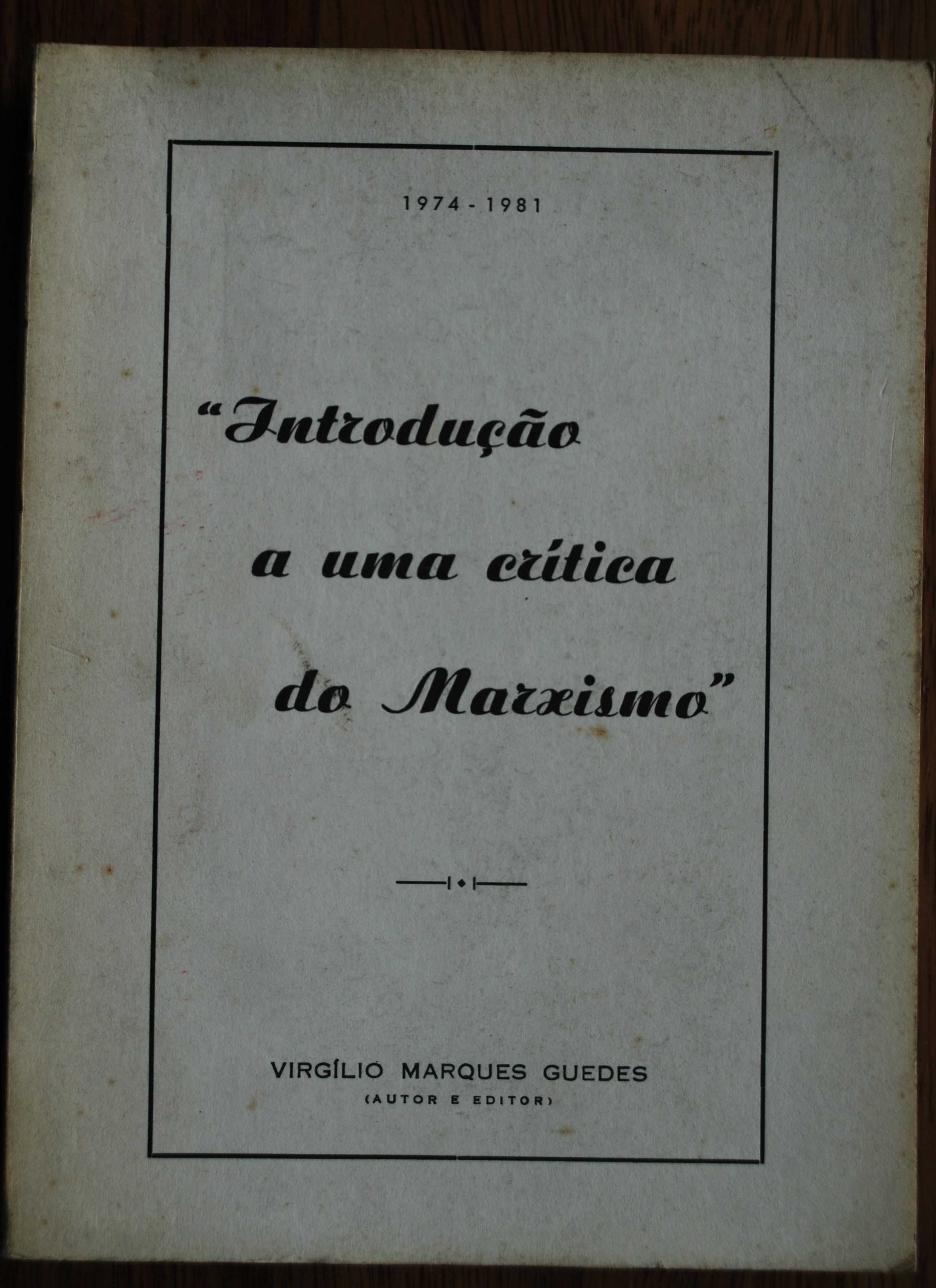 Introdução A Uma Crítica do Marxismo