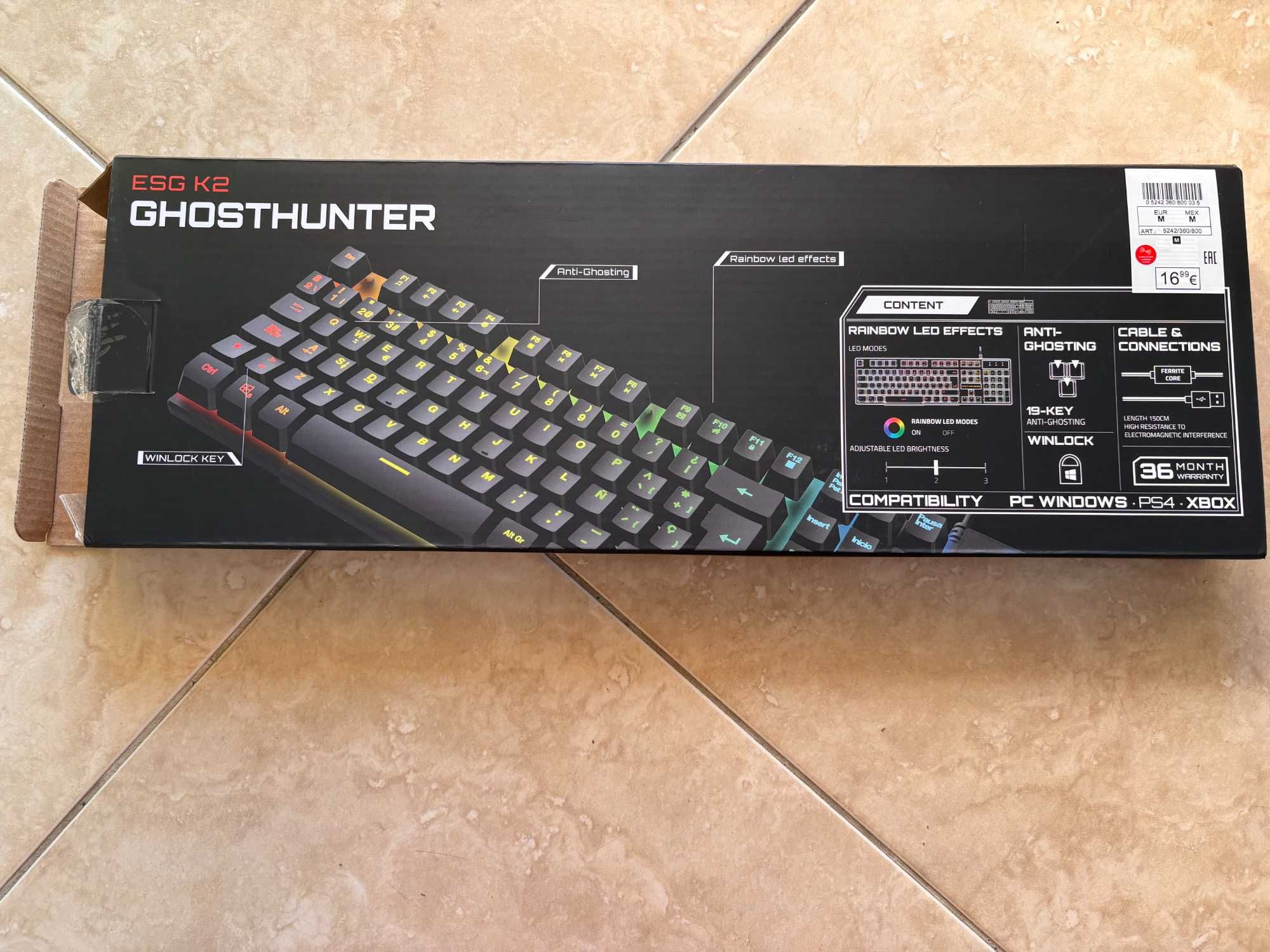 Teclado novo gamer