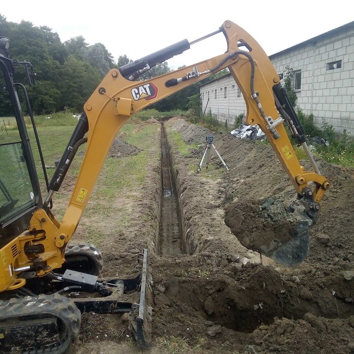 USŁUGI Minikoparką oraz KOPARKO-ŁADOWARKĄ || Dojazd Gratis!