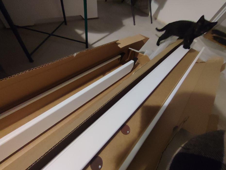 Ościeżnica biała erkado 80-100 lewa